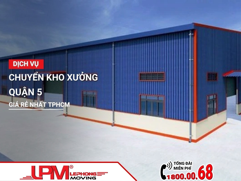Chuyển kho xưởng quận 5