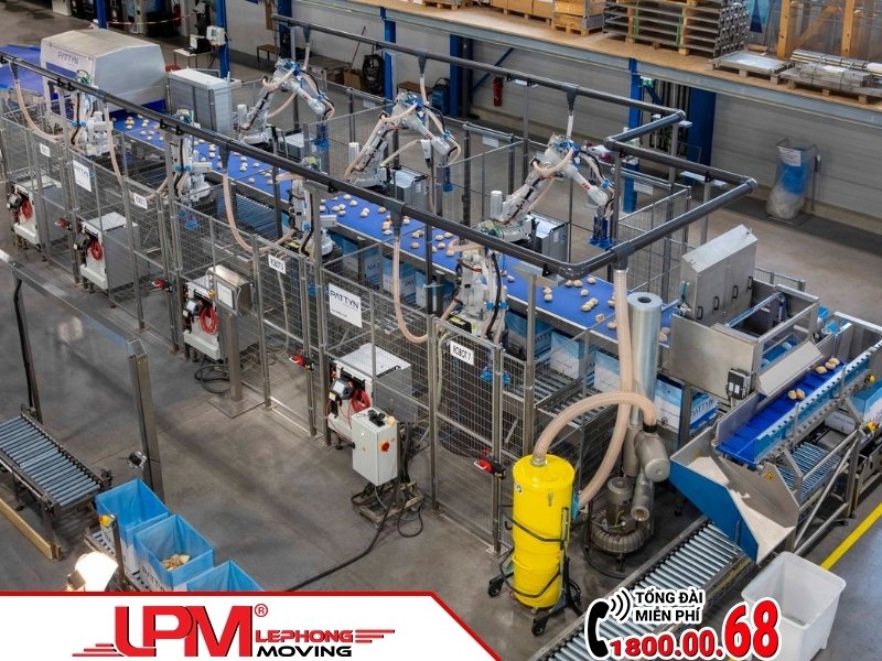 Khó khăn khi chuyển dọn di dời nhà kho chứa linh kiện và nguyên liệu đầu vào hàng hóa rất dễ hư hỏng và thất lạc