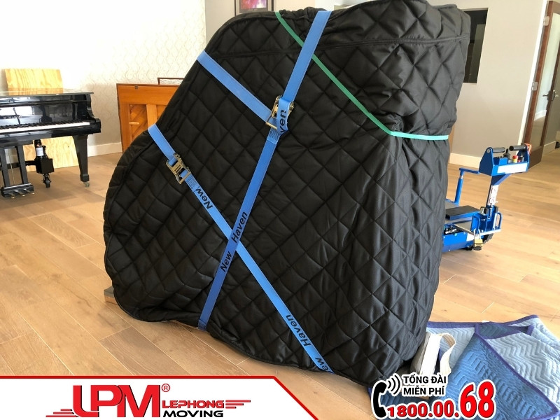 Đóng gói đàn Piano bằng các vật liệu phù hợp