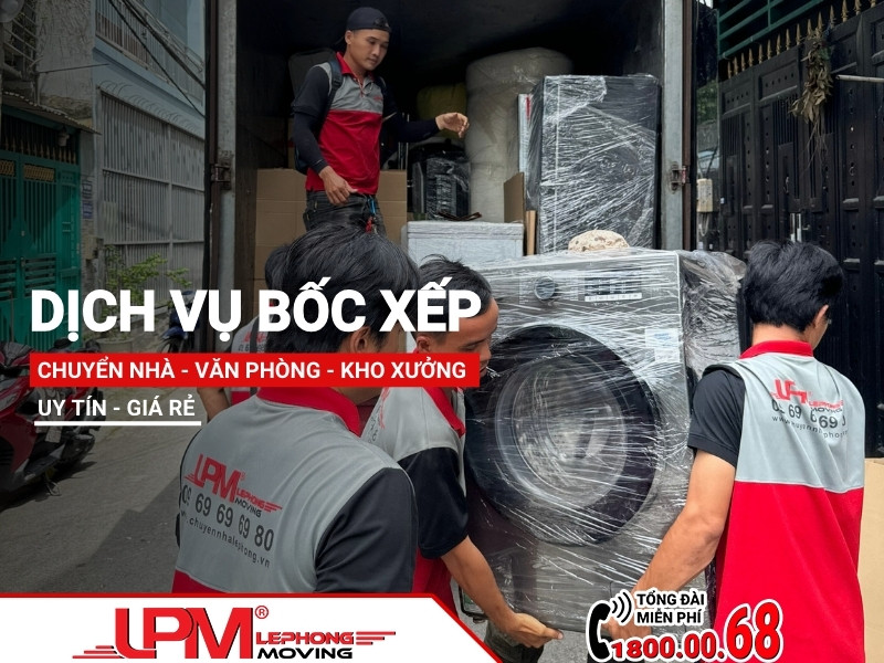 bốc xếp chuyển nhà văn phòng kho xưởng