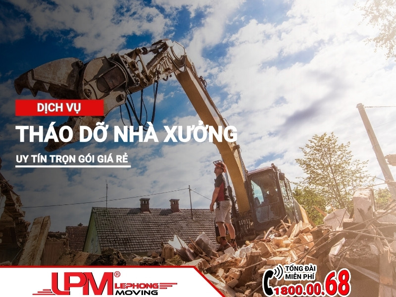 Dịch vụ tháo dỡ nhà xưởng