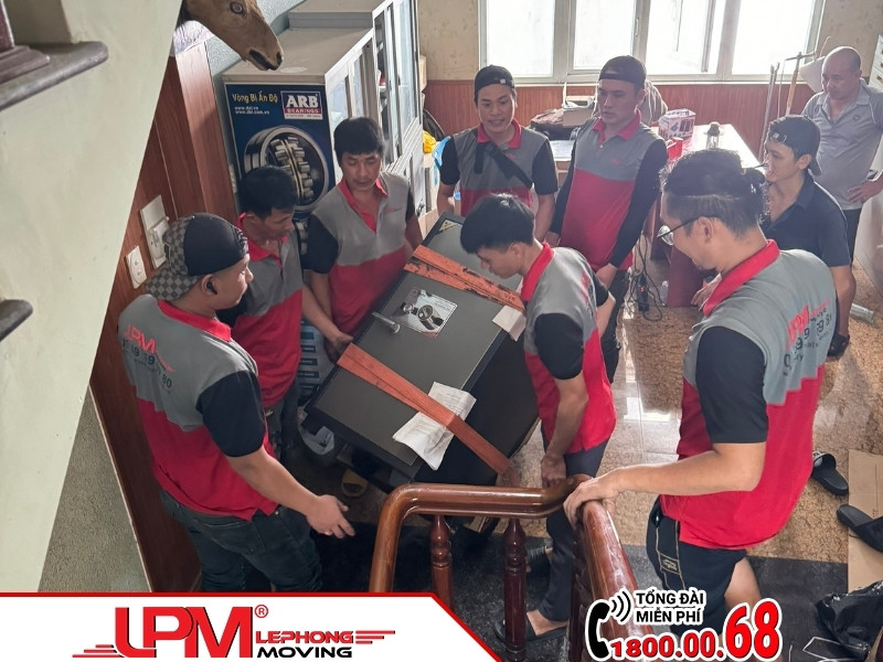 Lưu ý cách di chuyển két sắt