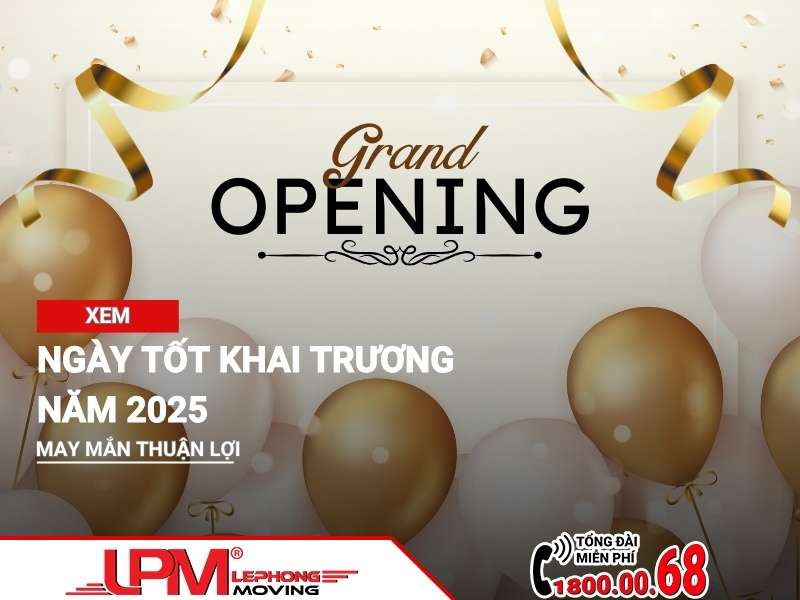 ngày tốt khai trương năm 2025