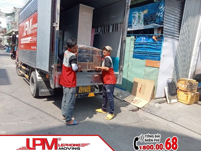 Quy trình chuyển văn phòng quận Tân Bình tại LephongMoving
