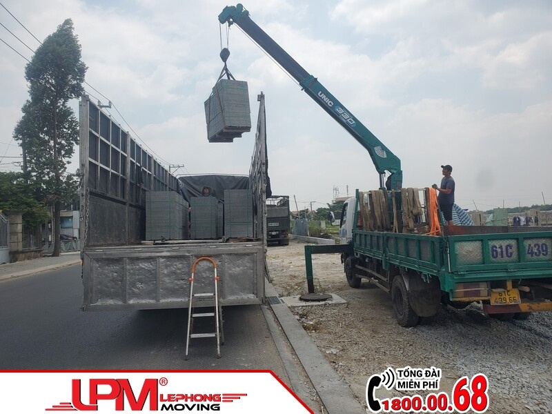 Dự án chuyển nhà xưởng vật liệu xây dựng tại Dĩ An