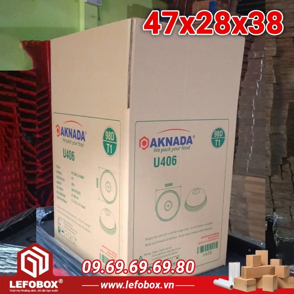 Thùng Carton cũ 47x28x38
