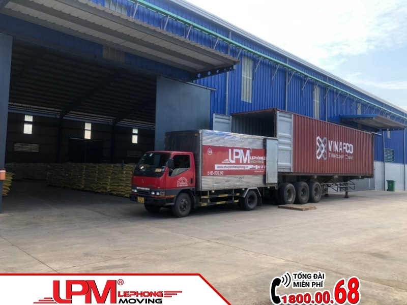 LephongMoving là đơn vị chuyển kho xưởng uy tín top 1