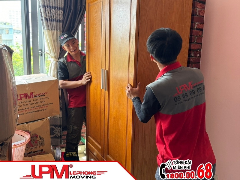 Cam kết của LephongMoving khi khách hàng sử dụng dịch vụ chuyển nhà trọn gói TPHCM