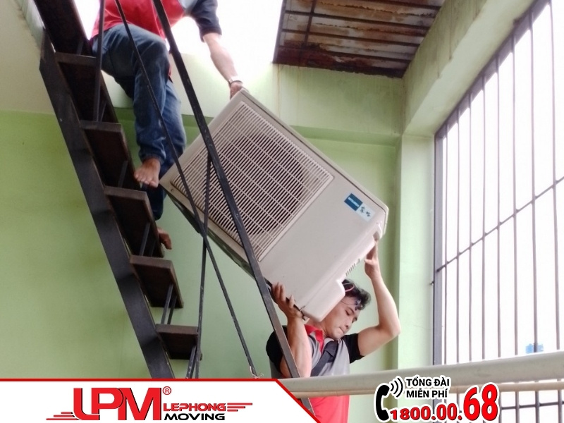 Dịch vụ có hỗ trợ tháo lắp giường, máy lạnh, máy giặt không?