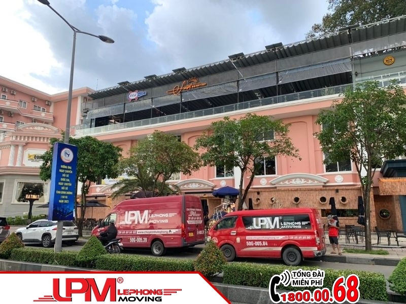 Dịch vụ chuyển quán cafe trọn gói, chuyên nghiệp LephongMoving