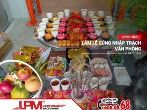 Lễ cúng nhập trạch văn phòng