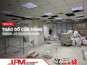 dịch vụ tháo dỡ cửa hàng