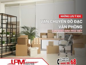 lưu ý khi vận chuyển đồ đạc văn phòng