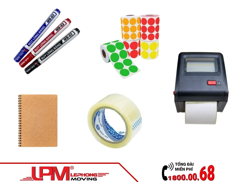 Dụng cụ và vật tư cần chuẩn bị để đánh dấu