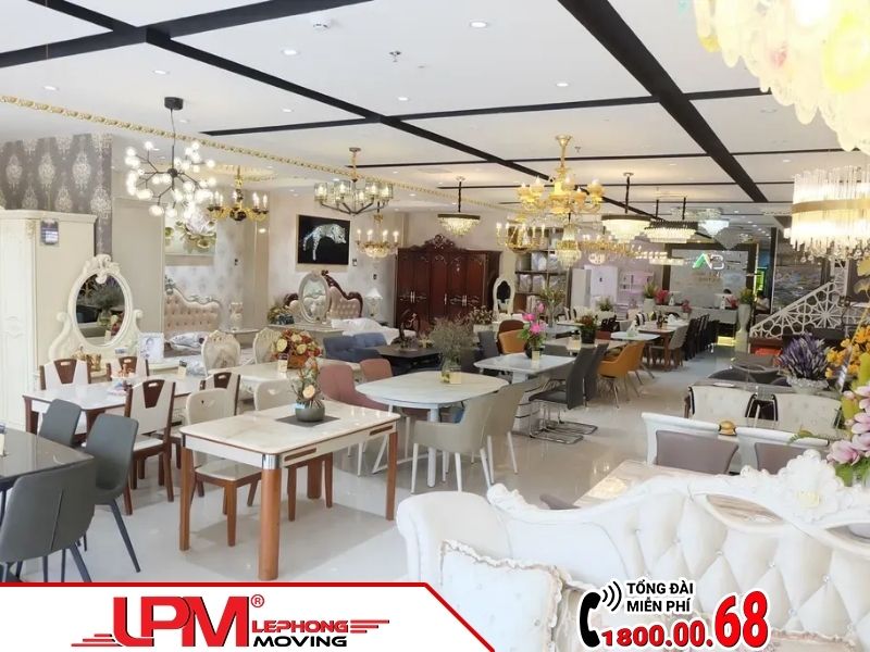 Nhu cầu thuê dịch vụ chuyển cửa hàng nội thất