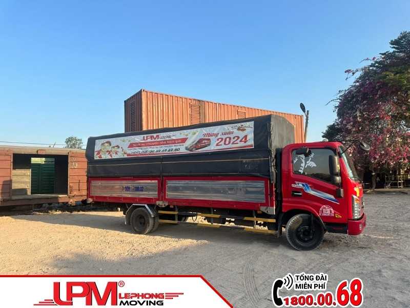 Quy trình cho thuê xe tải thùng dài 6m LephongMoving