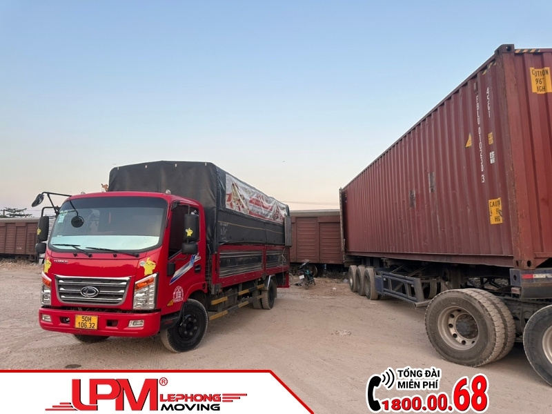 Lý do nên thuê xe tải thùng dài 6m của LephongMoving