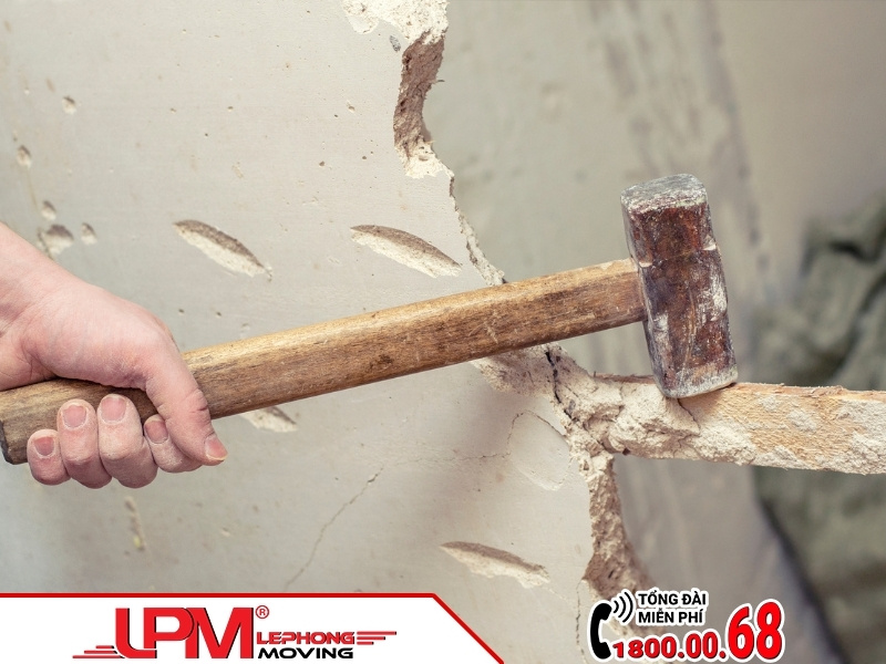 Phương pháp tháo dỡ công trình thủ công