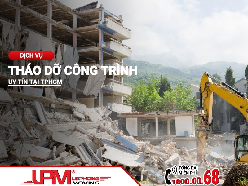 dịch vụ tháo dỡ công trình
