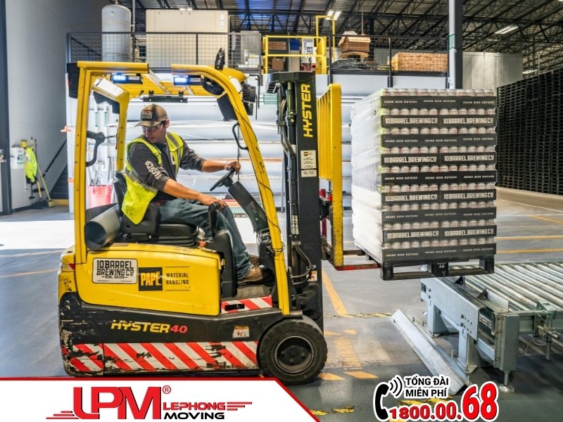 Quy trình vận chuyển hàng hoá tại LephongMoving