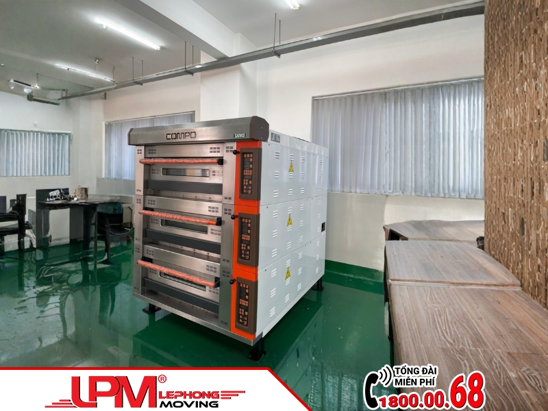 Vận chuyển máy nướng bánh 1,3 tấn