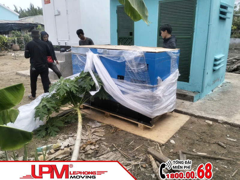 Vận chuyển máy phát điện