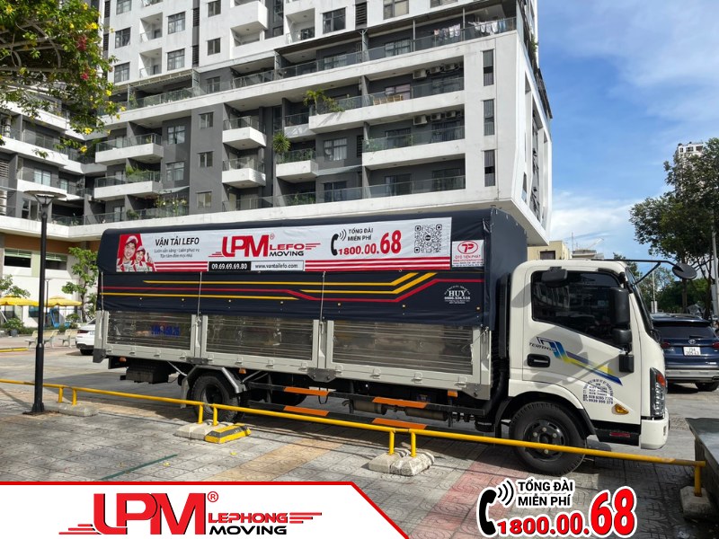 Taxi tải chất lượng, hoạt động ổn định của LephongMoving.