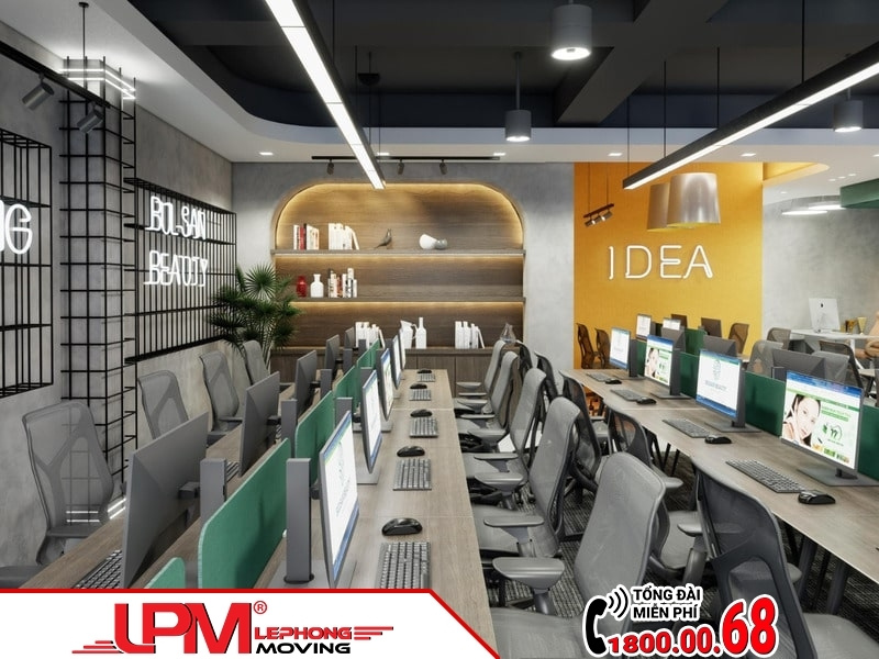 Bố trí phòng làm việc cho nhiều nhân sự
