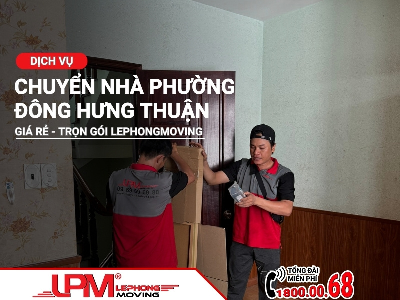 chuyển nhà phường đông hưng thuận