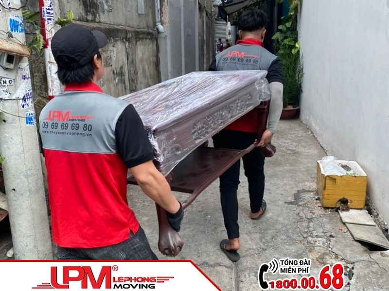 Gói chuyển nhà hẻm Làng dệt và hàng hóa nặng