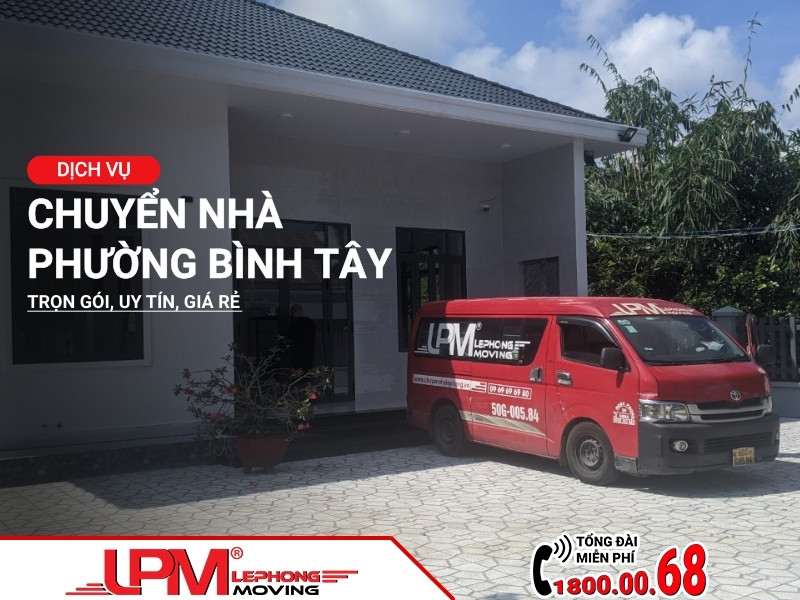 chuyển nhà phường Bình Tây